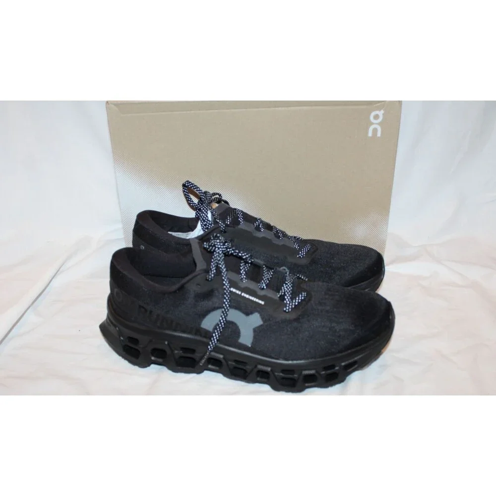 ON CLOUD MEN'S CLOUDMONSTER 3 ATHLETIC SNEAKERS BLACK NEW 11 $190